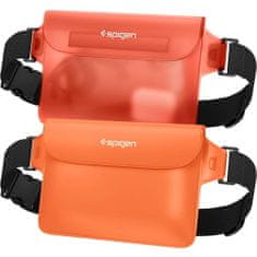 slomart spigen a620 univerzalna nepremočljiva torba za pas 2-pack sunset orange