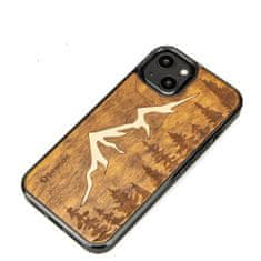 slomart iphone 13 bewood case imbuia mountains