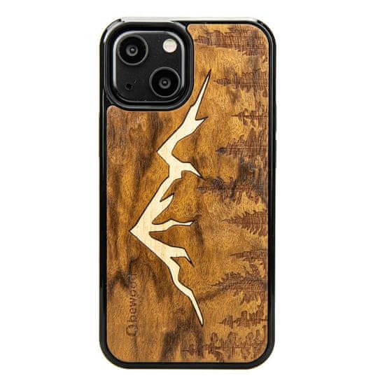 slomart iphone 13 mini bewood case imbuia mountains