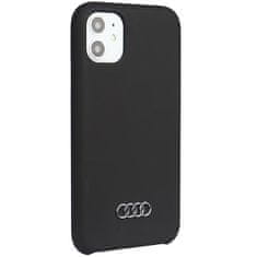 slomart Audi silikonski ovitek za iphone 12/12 pro 6,1" črn/črn trdi ovitek au-lsrip12p-q3/d1-bk