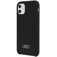 slomart Audi silikonski ovitek za iphone 12/12 pro 6,1" črn/črn trdi ovitek au-lsrip12p-q3/d1-bk