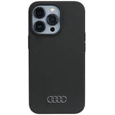 slomart Audi silikonski ovitek za iphone 13 pro / 13 6,1" črn/črn trdi ovitek au-lsrip13p-q3/d1-bk