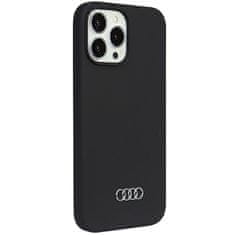 slomart Audi silikonski ovitek za iphone 13 pro max 6,7" črno/črni trdi ovitek au-lsrip13pm-q3/d1-bk