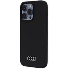 slomart Audi silikonski ovitek za iphone 13 pro / 13 6,1" črn/črn trdi ovitek au-lsrip13p-q3/d1-bk