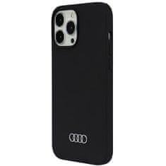 slomart Audi silikonski ovitek za iphone 13 pro max 6,7" črno/črni trdi ovitek au-lsrip13pm-q3/d1-bk