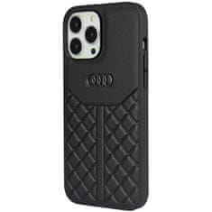 slomart audi originalno usnje za iphone 13 pro / 13 6,1" črno/črno trdo ohišje au-tpupcip13p-q8/d1-bk