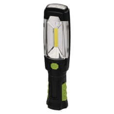 Emos Polnilna LED delovna svetilka 3W COB + 6 LED, 380lm,2500mAh