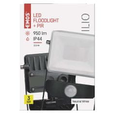 Emos LED reflektor ILIO s senzorjem 10,5W