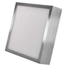 Emos LED panel NEXXO,nadometni, kvadratni, srebrn, 12,5W, nastavljiva CCT