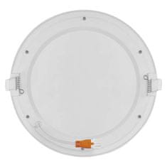 Emos LED panel NEXXO, vgradni, okrogli, bel, 18W, toplo bela