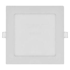 Emos LED panel NEXXO, vgradni, kvadratni, bel, 12W, toplo bela