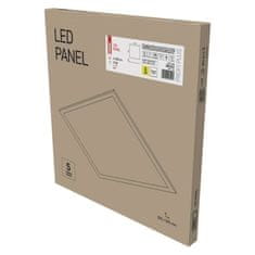 Emos LED panel PROXO 60×60, kvadratni, vgradni, bel, 40W, IP20, nevtralno bela