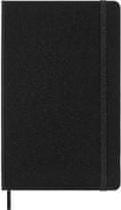 Moleskine 12 Monate Tageskalender 2024, Large/A5, 1 Tag = 1 Seite, Fester Einband, Schwarz