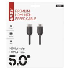 Emos Kabel HDMI 2.0 A/M-A/M 5M