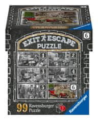 Ravensburger Puzzle Exit - Garaža 99 kosov