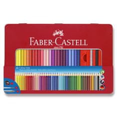 Faber-Castell Pisalne barvice Grip 2001 pločevinasta škatla, 48 barv