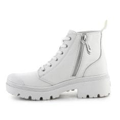 Palladium Čevlji bela 40 EU Pallabase Leather White black M