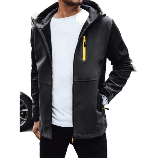 Dstreet Moška softshell jakna s kapuco ITOS siva tx4465