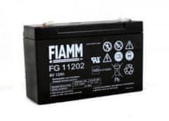 Fiamm FG11202 svinčen akumulator FG11202 • 6V 12Ah • AGM|VRLA • DXŠXV: 151x50x93 | Faston 4.8