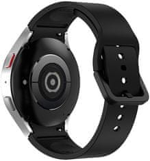 4wrist Silikonski pašček za Samsung Galaxy Watch 6/5/4 - črn