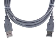 Kabel USB 2.0 A-A M/M 1 m
