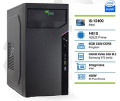 PCplus e-machine namizni računalnik, i5-12400, 8GB, SSD500GB, DOS (144807)