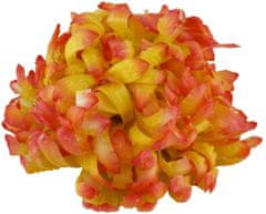 Voskovni cvet krizanteme - rumen (14 cm) - 24 kosov