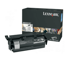 Lexmark HC X654X31E črn, white box toner