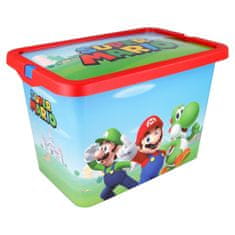 Stor Plastična škatla za shranjevanje SUPER MARIO 7L, 09594