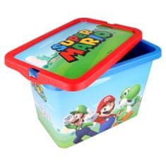 Stor Plastična škatla za shranjevanje SUPER MARIO 7L, 09594