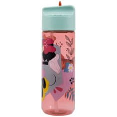 Stor Plastenka z izvlečno slamico MINNIE MOUSE, prozorna, Tritan, 540ml, 74423