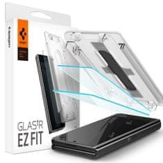 slomart spigen glas.tr "ez fit" 2-pack galaxy z fold 5 prozorno kaljeno steklo