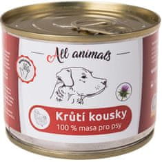 All Animals cons. za pse puranji kosi 200g