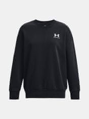 Under Armour Pulover Essential Flc OS Crew-BLK XS