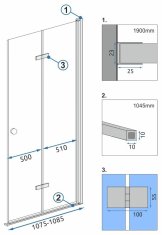 REA Kabinski modul FOLD N2 110