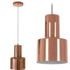 Toolight Kovinska stropna svetilka Modern Pink Gold