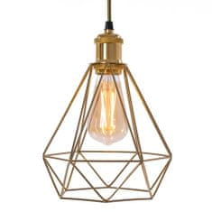 Toolight DIAMOND PENDING LAMP 392197 Svetlo zlato