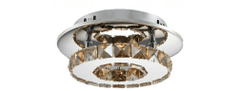 Toolight Stropna svetilka Crystal Plafond Glamour 8W APP407-C APP408-C