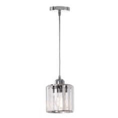 Toolight Kristalna stropna svetilka APP508-1CP Silver