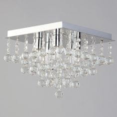 Toolight Kristalna stropna viseča svetilka Plafond APP515-4C Cristal