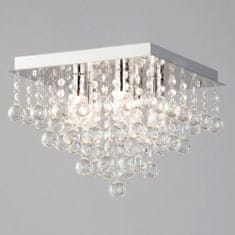 Toolight Kristalna stropna viseča svetilka Plafond APP515-4C Cristal