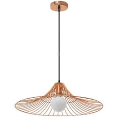 Toolight Loft Flat Circular Pendant stropna svetilka APP483-1CP Pink Gold