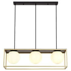 Toolight Stropna svetilka plafon Black Gold APP1164-3CP