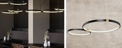 Toolight Ring led svetilka + daljinski upravljalnik APP763-30-50 Black