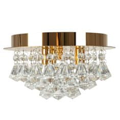 Toolight kristalna svetilka plafond APP1038-3CP Gold