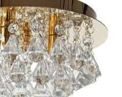 Toolight kristalna svetilka plafond APP1038-3CP Gold