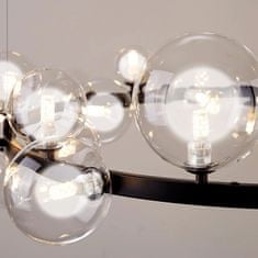 Toolight Viseča stropna svetilka s steklenimi kroglami na obodu APP906-15CP