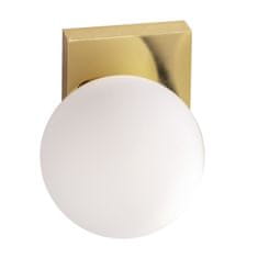 Toolight Stenska svetilka Glass Sphere Wall Bracket APP1009-1W Gold