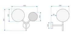 Toolight Stenska svetilka APP1012-2W