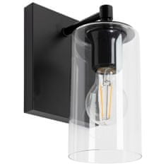 Toolight LAMPA ŚCIENNA KINKIET APP1222-1W Black